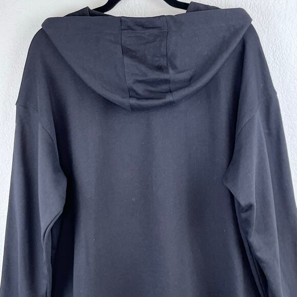 Calvin Klein Performance Black Logo Tape Full Zip Hoodie Sweatshirt Plus 1X NWT - Picture 8 of 13